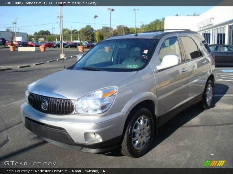 Platinum Metallic / Gray 2006 Buick Rendezvous CXL