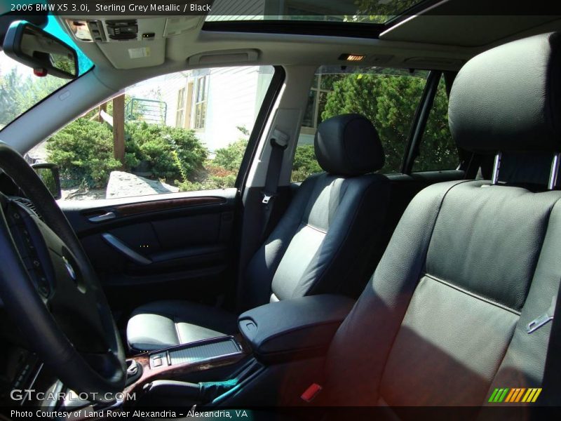 Sterling Grey Metallic / Black 2006 BMW X5 3.0i