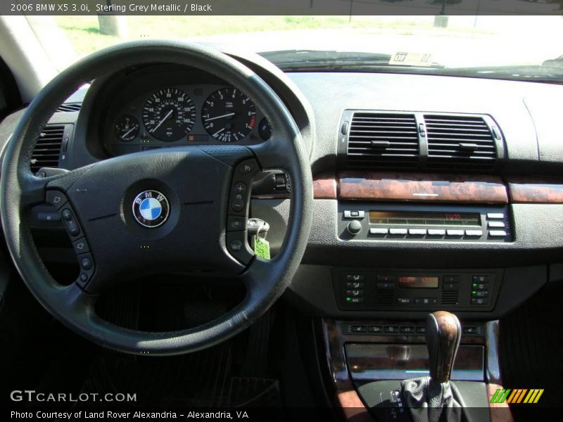 Sterling Grey Metallic / Black 2006 BMW X5 3.0i