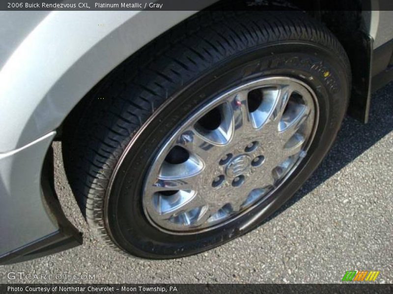 Platinum Metallic / Gray 2006 Buick Rendezvous CXL