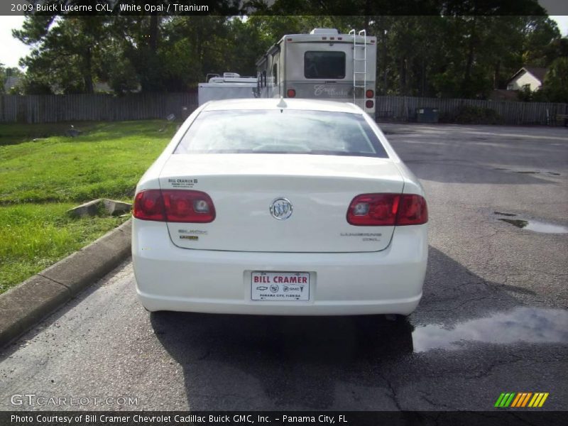 White Opal / Titanium 2009 Buick Lucerne CXL