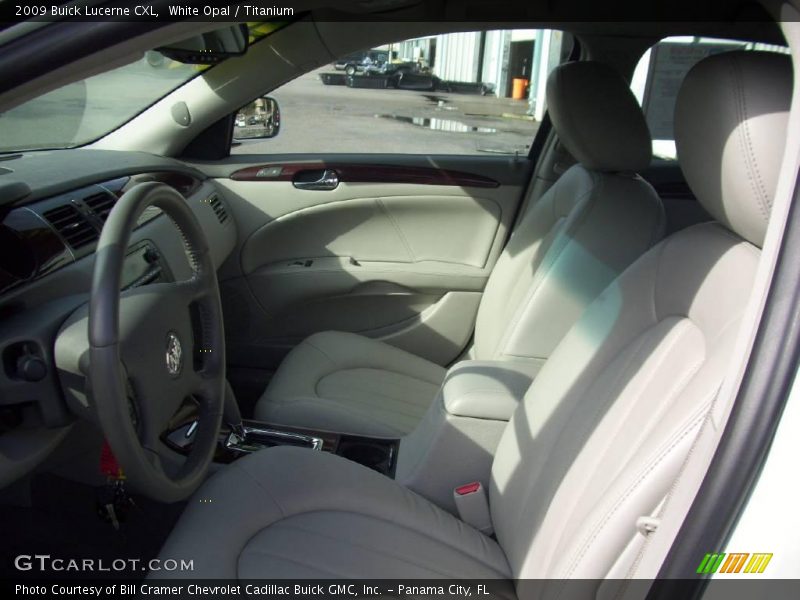 White Opal / Titanium 2009 Buick Lucerne CXL