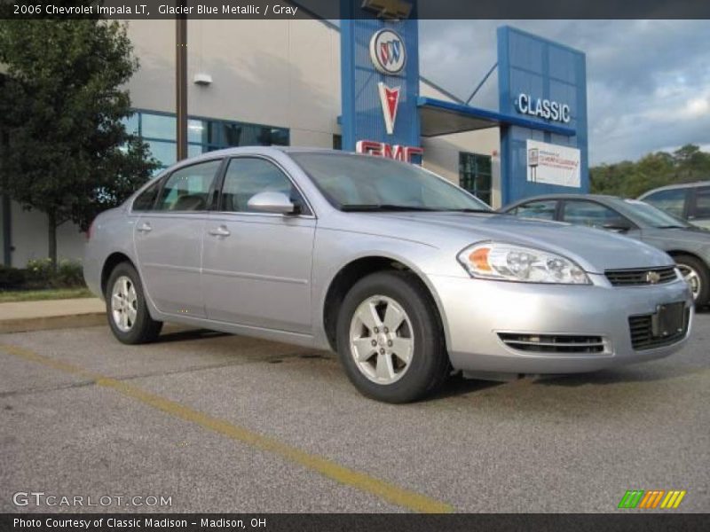 Glacier Blue Metallic / Gray 2006 Chevrolet Impala LT