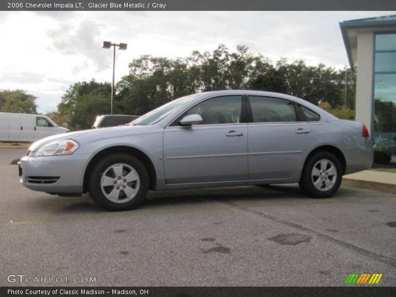 Glacier Blue Metallic / Gray 2006 Chevrolet Impala LT