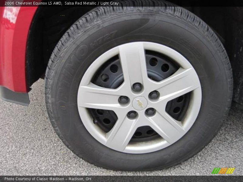 Salsa Red Metallic / Light Gray 2006 Chevrolet Equinox LS AWD