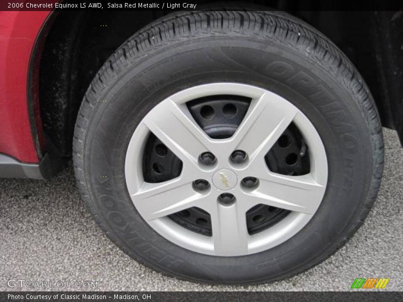 Salsa Red Metallic / Light Gray 2006 Chevrolet Equinox LS AWD