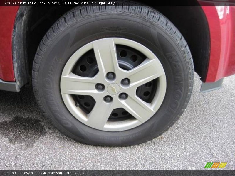 Salsa Red Metallic / Light Gray 2006 Chevrolet Equinox LS AWD