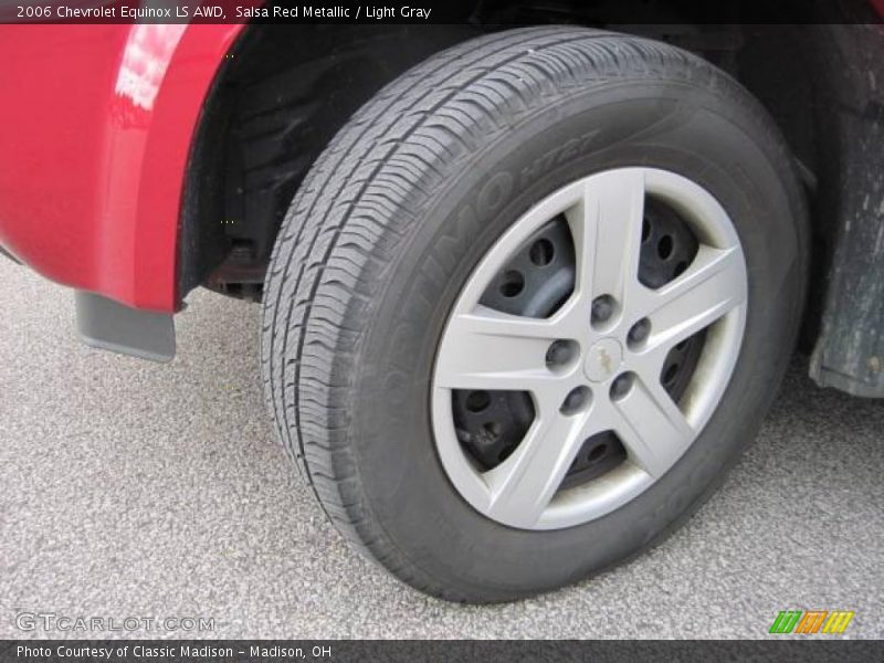 Salsa Red Metallic / Light Gray 2006 Chevrolet Equinox LS AWD