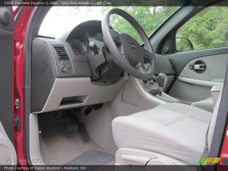 Salsa Red Metallic / Light Gray 2006 Chevrolet Equinox LS AWD