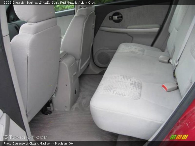 Salsa Red Metallic / Light Gray 2006 Chevrolet Equinox LS AWD