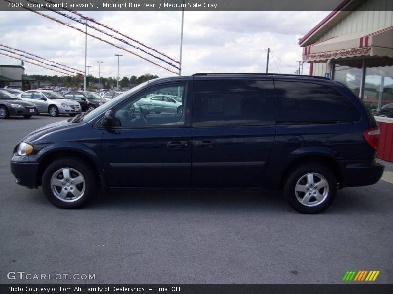 Midnight Blue Pearl / Medium Slate Gray 2006 Dodge Grand Caravan SE