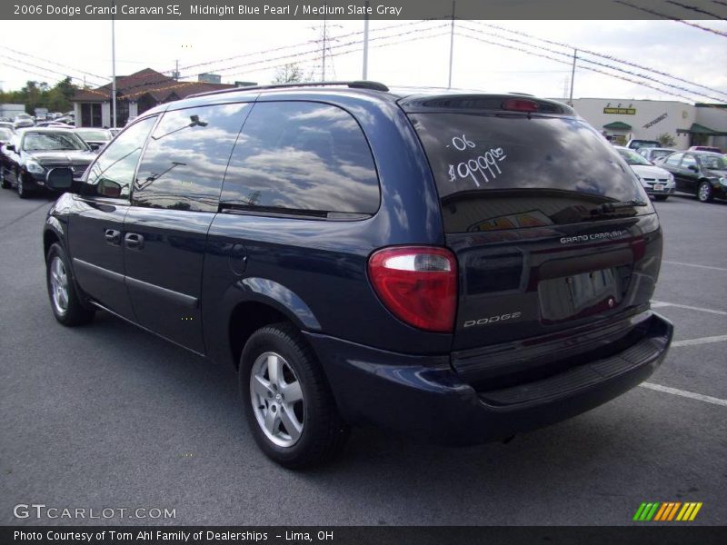 Midnight Blue Pearl / Medium Slate Gray 2006 Dodge Grand Caravan SE
