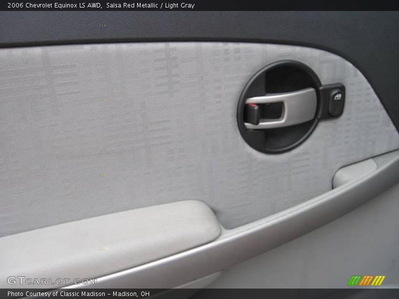 Salsa Red Metallic / Light Gray 2006 Chevrolet Equinox LS AWD
