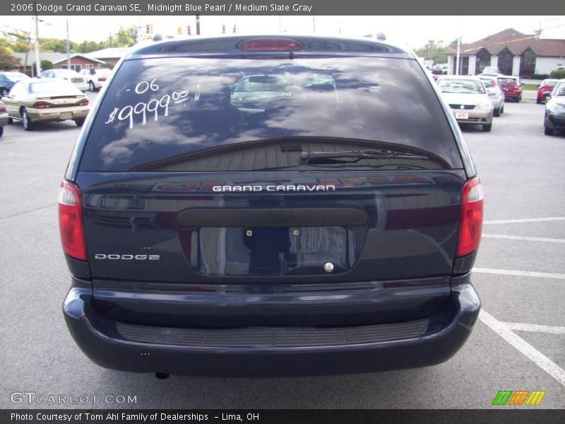 Midnight Blue Pearl / Medium Slate Gray 2006 Dodge Grand Caravan SE