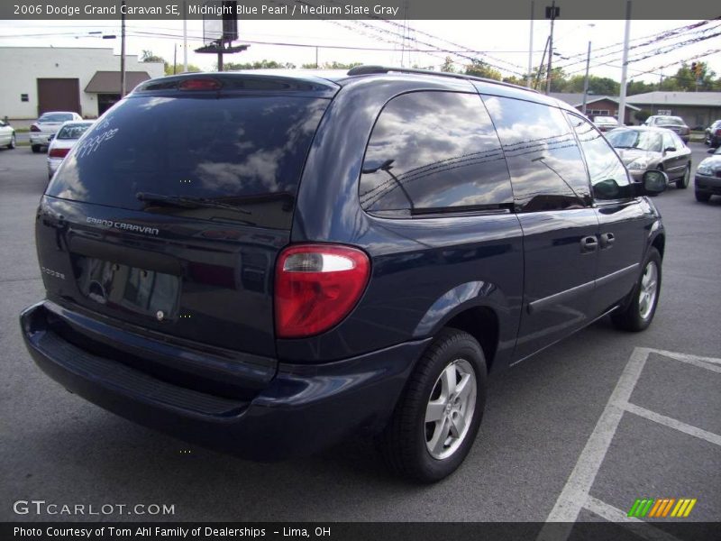 Midnight Blue Pearl / Medium Slate Gray 2006 Dodge Grand Caravan SE