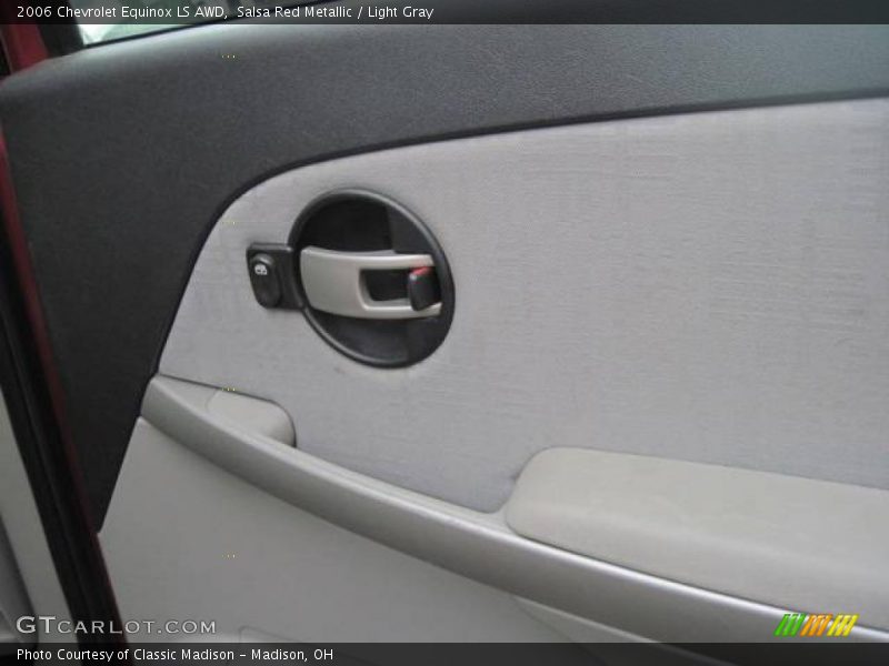 Salsa Red Metallic / Light Gray 2006 Chevrolet Equinox LS AWD