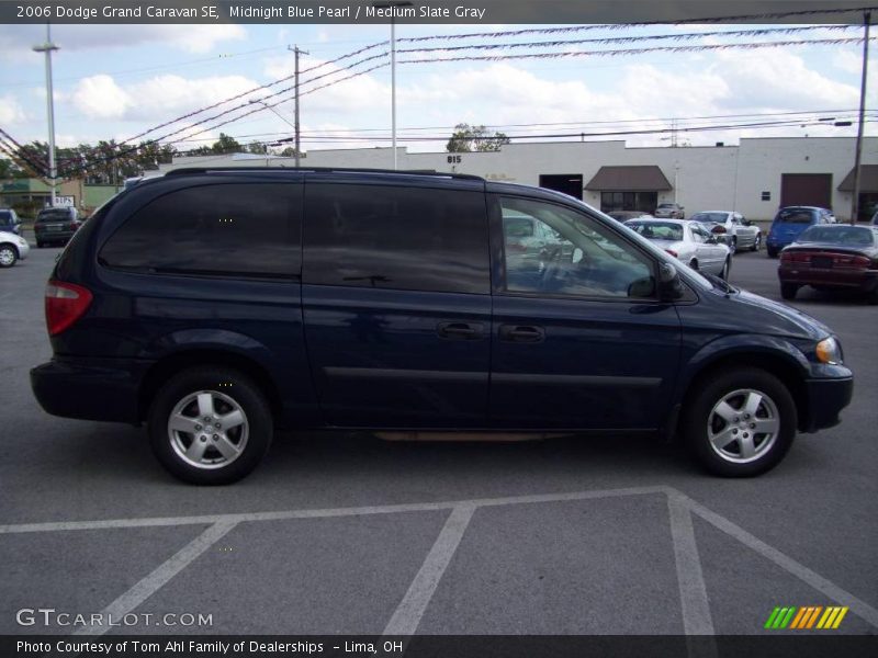Midnight Blue Pearl / Medium Slate Gray 2006 Dodge Grand Caravan SE