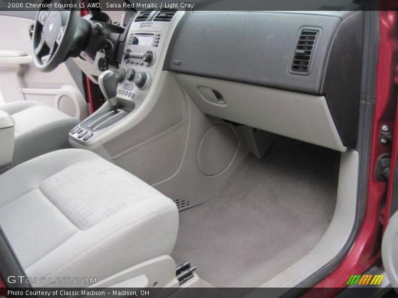 Salsa Red Metallic / Light Gray 2006 Chevrolet Equinox LS AWD