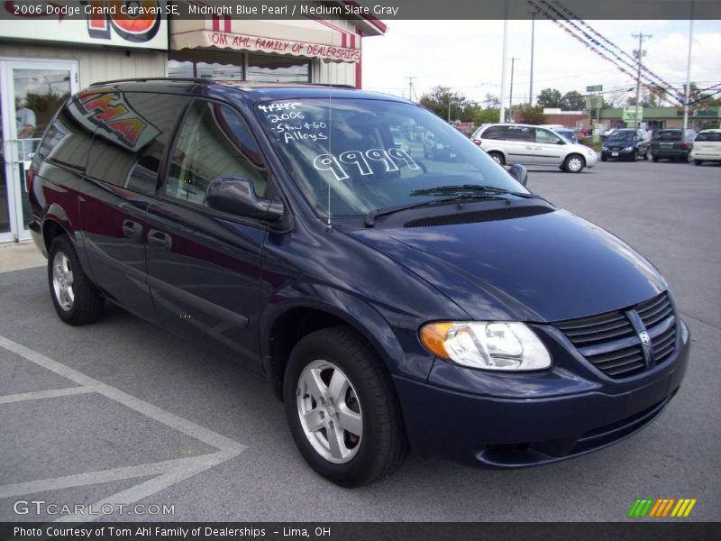 Midnight Blue Pearl / Medium Slate Gray 2006 Dodge Grand Caravan SE
