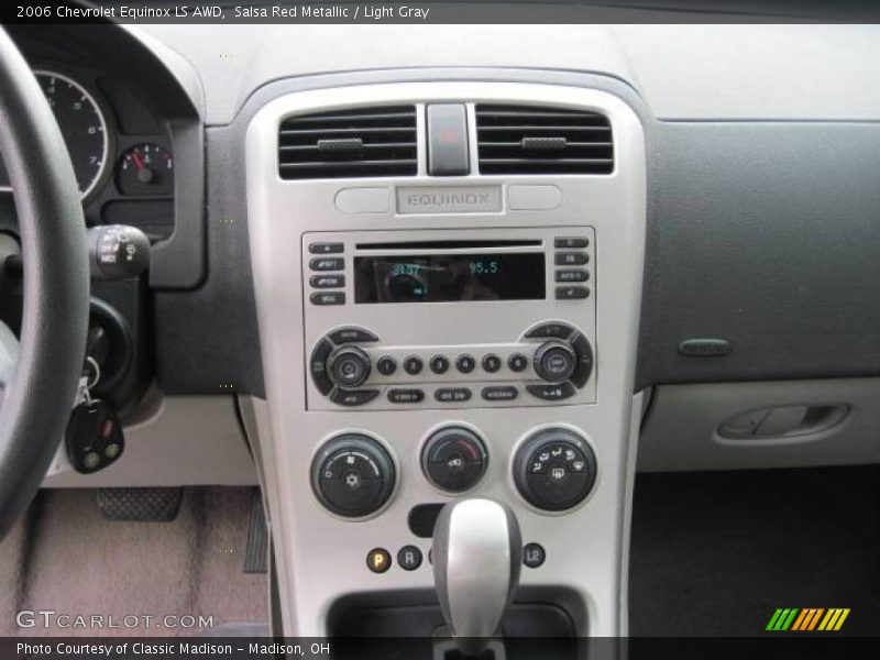 Salsa Red Metallic / Light Gray 2006 Chevrolet Equinox LS AWD
