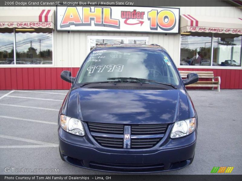 Midnight Blue Pearl / Medium Slate Gray 2006 Dodge Grand Caravan SE