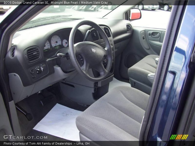 Midnight Blue Pearl / Medium Slate Gray 2006 Dodge Grand Caravan SE