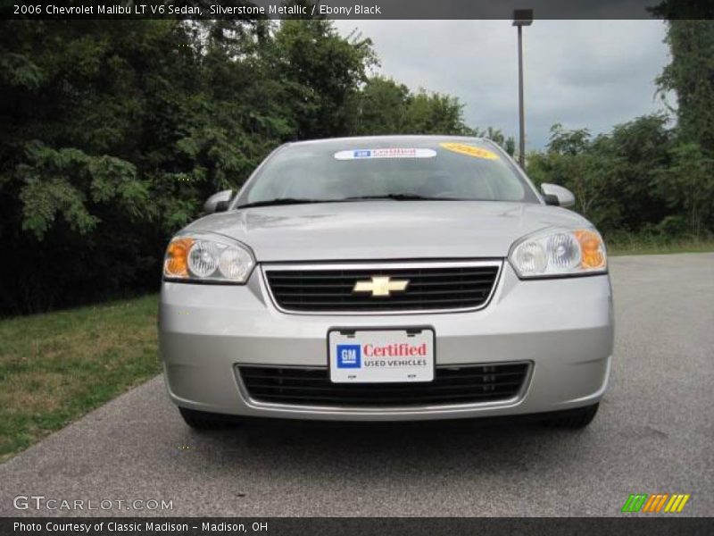 Silverstone Metallic / Ebony Black 2006 Chevrolet Malibu LT V6 Sedan