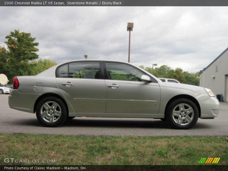 Silverstone Metallic / Ebony Black 2006 Chevrolet Malibu LT V6 Sedan