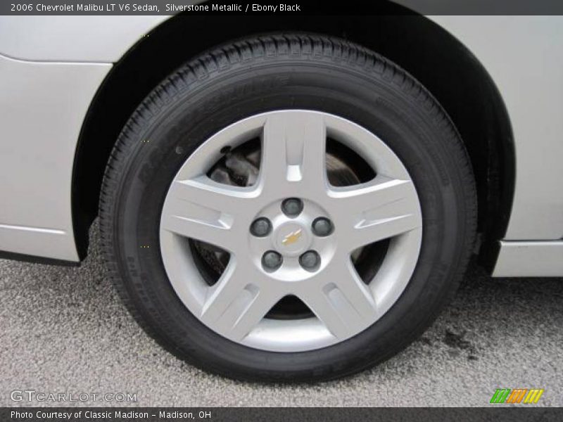 Silverstone Metallic / Ebony Black 2006 Chevrolet Malibu LT V6 Sedan