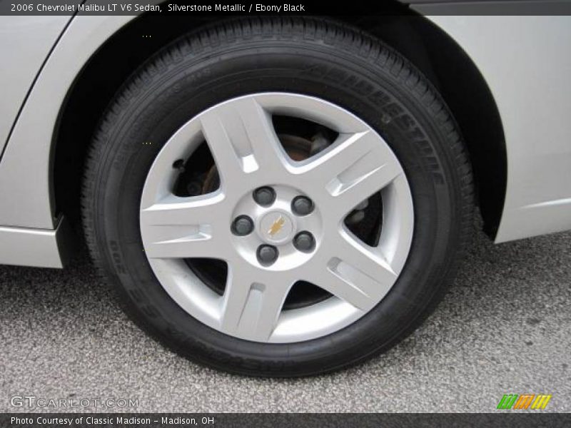 Silverstone Metallic / Ebony Black 2006 Chevrolet Malibu LT V6 Sedan