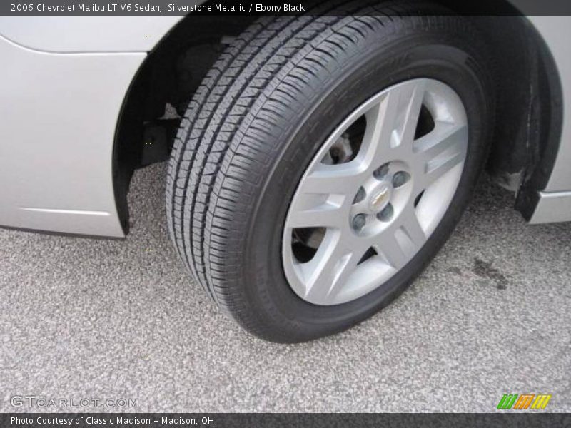 Silverstone Metallic / Ebony Black 2006 Chevrolet Malibu LT V6 Sedan