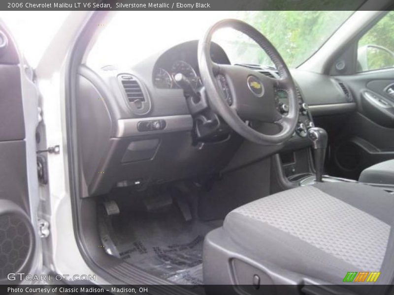 Silverstone Metallic / Ebony Black 2006 Chevrolet Malibu LT V6 Sedan