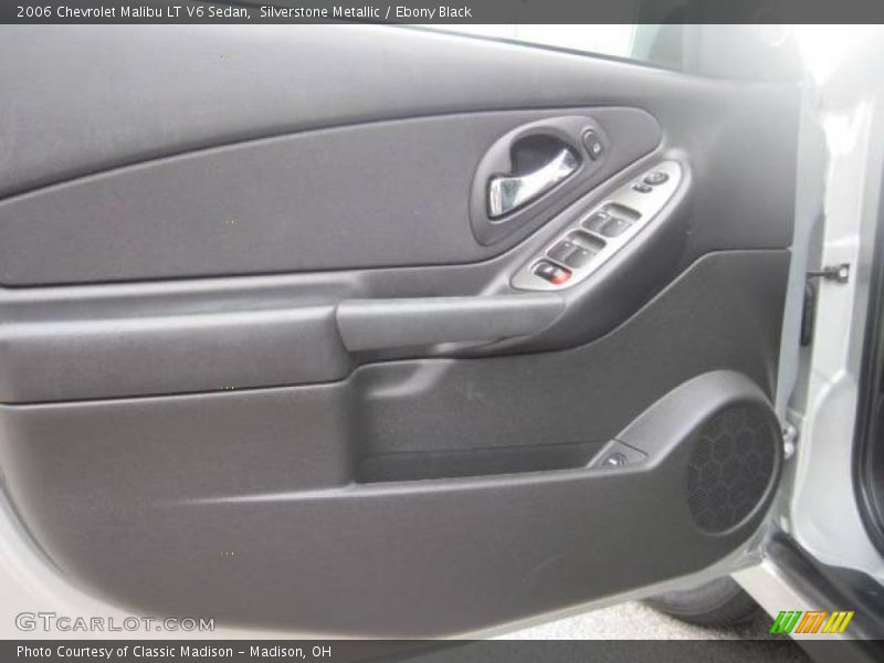 Silverstone Metallic / Ebony Black 2006 Chevrolet Malibu LT V6 Sedan