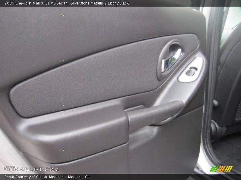 Silverstone Metallic / Ebony Black 2006 Chevrolet Malibu LT V6 Sedan