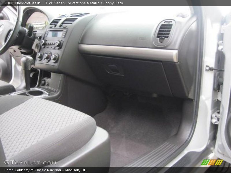 Silverstone Metallic / Ebony Black 2006 Chevrolet Malibu LT V6 Sedan