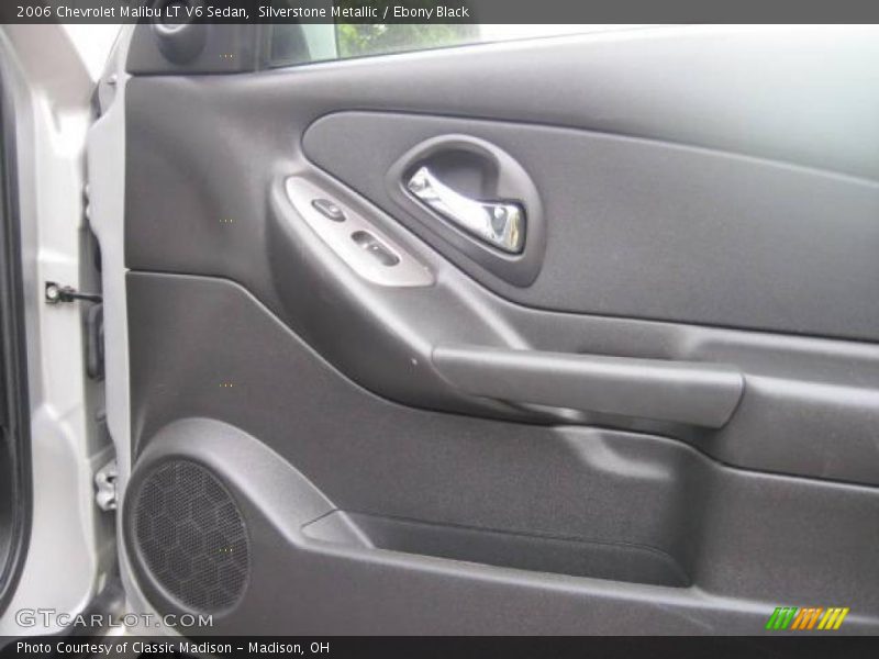 Silverstone Metallic / Ebony Black 2006 Chevrolet Malibu LT V6 Sedan