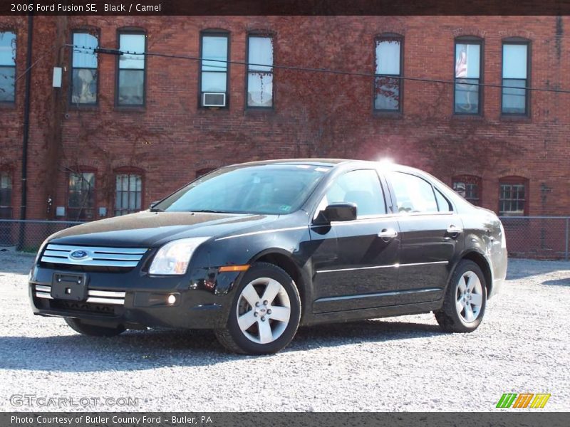 Black / Camel 2006 Ford Fusion SE