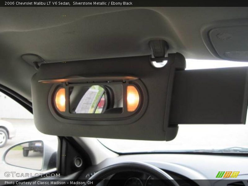 Silverstone Metallic / Ebony Black 2006 Chevrolet Malibu LT V6 Sedan
