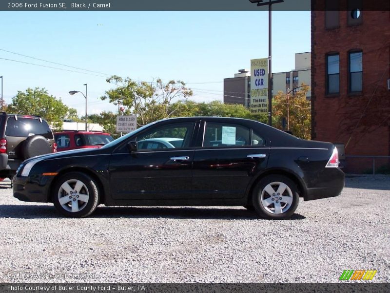 Black / Camel 2006 Ford Fusion SE