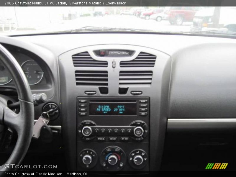 Silverstone Metallic / Ebony Black 2006 Chevrolet Malibu LT V6 Sedan