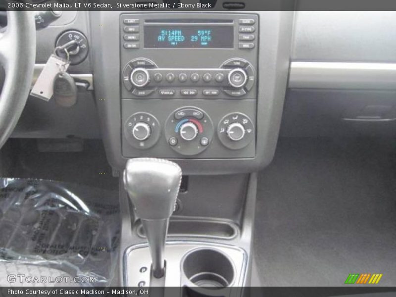Silverstone Metallic / Ebony Black 2006 Chevrolet Malibu LT V6 Sedan