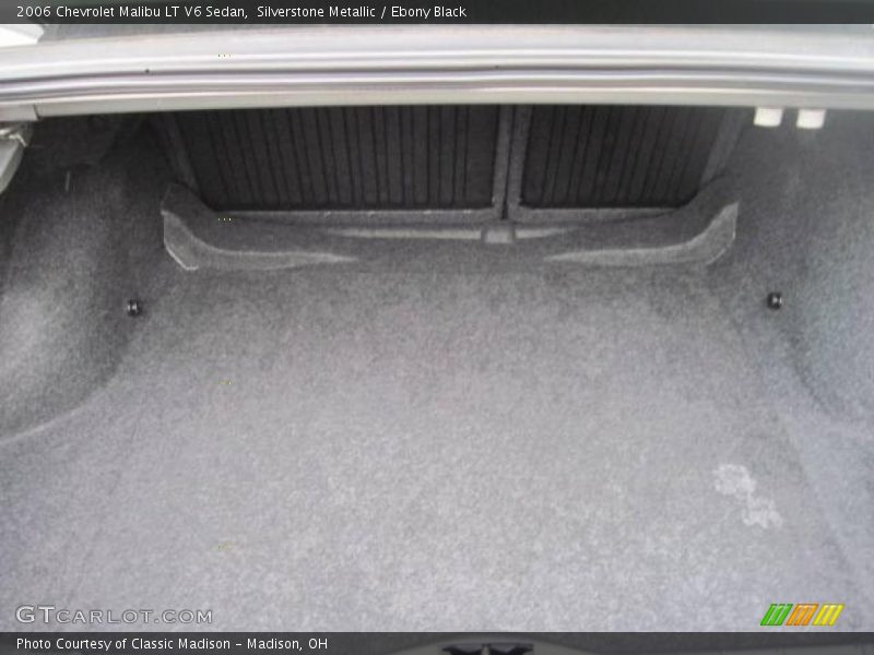 Silverstone Metallic / Ebony Black 2006 Chevrolet Malibu LT V6 Sedan