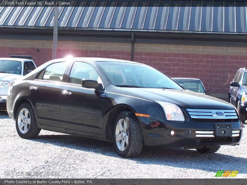 Black / Camel 2006 Ford Fusion SE