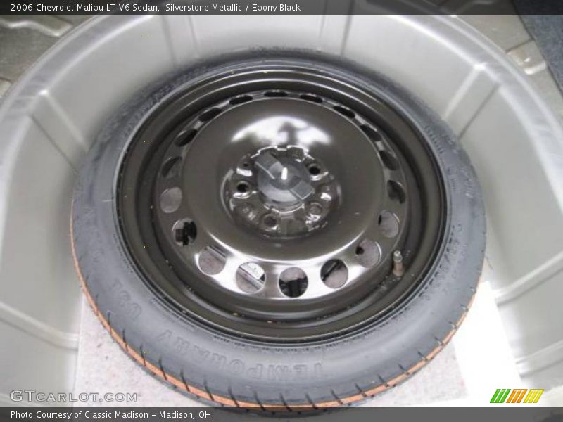 Silverstone Metallic / Ebony Black 2006 Chevrolet Malibu LT V6 Sedan