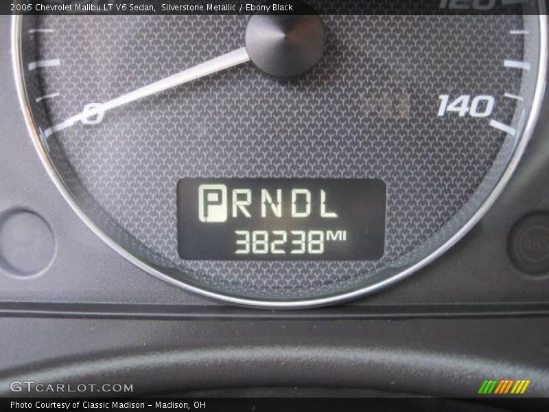 Silverstone Metallic / Ebony Black 2006 Chevrolet Malibu LT V6 Sedan