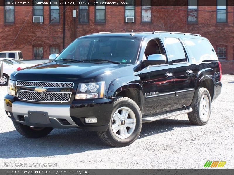 Black / Light Cashmere/Ebony 2007 Chevrolet Suburban 1500 Z71 4x4