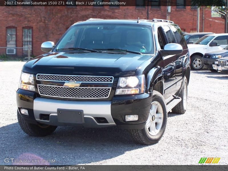 Black / Light Cashmere/Ebony 2007 Chevrolet Suburban 1500 Z71 4x4