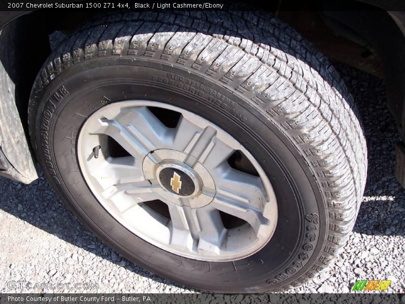 Black / Light Cashmere/Ebony 2007 Chevrolet Suburban 1500 Z71 4x4