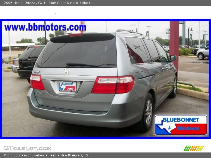 Slate Green Metallic / Black 2006 Honda Odyssey EX-L