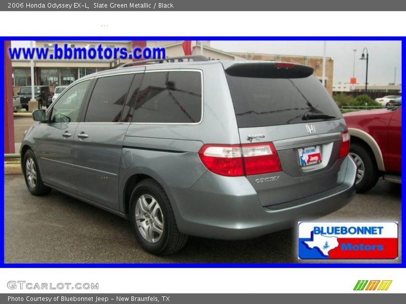 Slate Green Metallic / Black 2006 Honda Odyssey EX-L